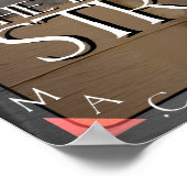 De Heer is mijn kracht Poster (Hoek)