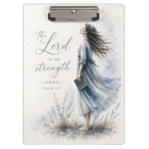 De Heer is mijn Kracht Psalm 28:7 Aquarel