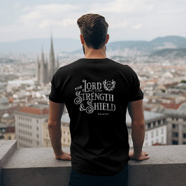 De Heer is Mijn Kracht Schriftuur T-shirt
