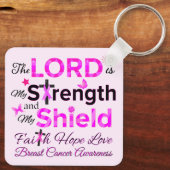De HEER is mijn kracht Sleutelhanger (Achterkant)