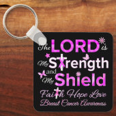 De HEER is mijn kracht Sleutelhanger (Voorkant)