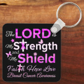 De HEER is mijn kracht Sleutelhanger (Achterkant)