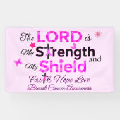 De HEER is mijn kracht Spandoek (Horizontaal)