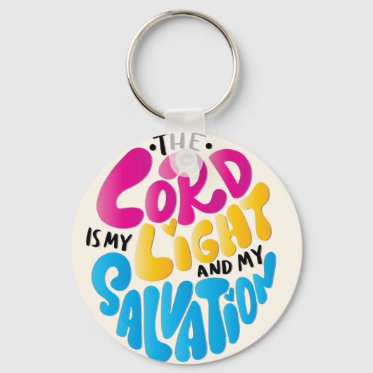 De Heer is mijn licht en mijn Sleutelhanger (Voorkant)