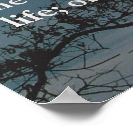 De Heer is mijn licht Poster (Hoek)