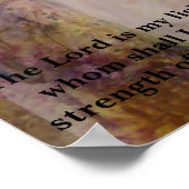 "De Heer is mijn Lichte" Poster (Hoek)