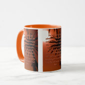 De Heer is mijn lichte tweetone Mok (Voorkant links)