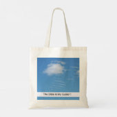 De Heer is mijn prioriteit en de Bijbel is mijn gi Tote Bag (Achterkant)