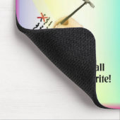 De Heer is Mijn redacteur-Colorful Mousepad Muismat (Hoek)