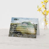 De Heer is mijn Rots Notcard Kaart (Gele Bloem)