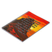 De Heer is mijn Rots (Psalm 18:2) Notitieboek (Linkerzijde)