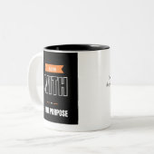 De Heer is mijn Shepard Mok met twee toonten, 11 o (Voorkant links)