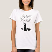 De Heer is mijn Shepherd 23 Psalm T-Shirt (Voorkant)