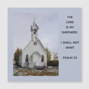 De Heer is mijn Shepherd 23rd Psalm Magnetic Card