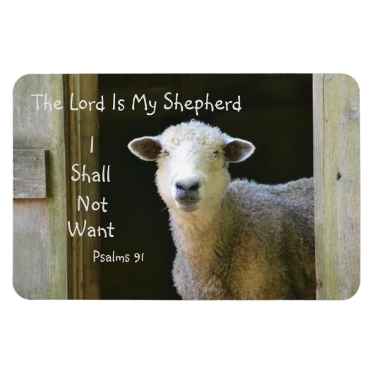 De Heer is mijn Shepherd 2 Magneet (Horizontaal)