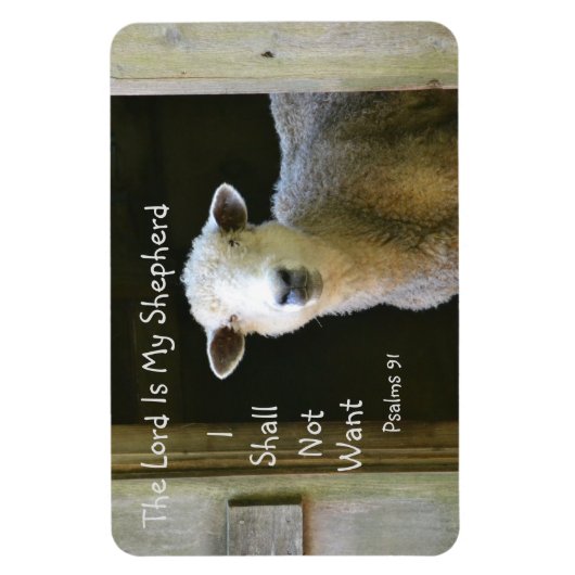 De Heer is mijn Shepherd 2 Magneet (Verticaal)