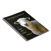 De Heer is mijn Shepherd 2 Notitieboek (Rechterzijde)