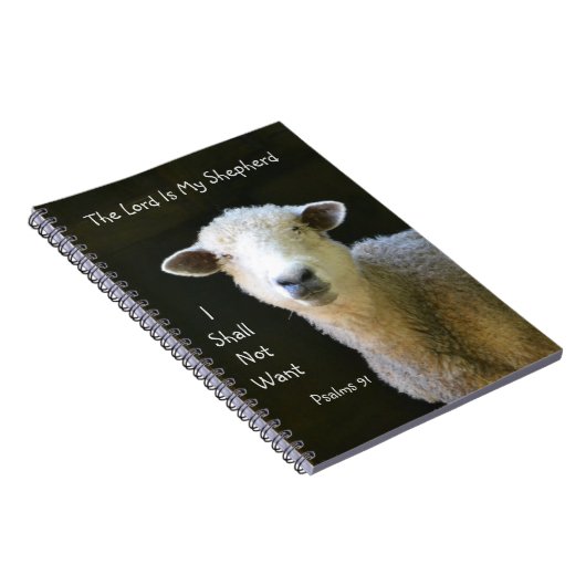 De Heer is mijn Shepherd 2 Notitieboek (Rechterzijde)
