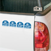 De Heer is mijn Shepherd Blue Bumpersticker (Op Truck)