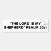 "De Heer is mijn Shepherd Bumpersticker" Bumpersticker (Voorkant)