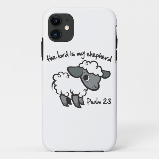 De Heer is mijn Shepherd Case-Mate iPhone Case (Achterkant)