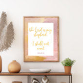 De Heer is mijn Shepherd Christelijk Poster