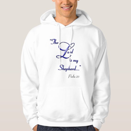 De Heer is mijn Shepherd Hoodie (Voorkant)
