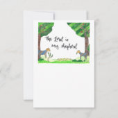 De Heer is mijn Shepherd Kaart (Voorkant)