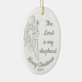 De Heer is mijn Shepherd Keramisch Ornament (Rechts)