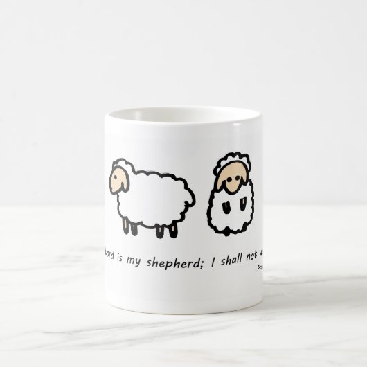 De Heer is Mijn Shepherd Koffiemok (Center)