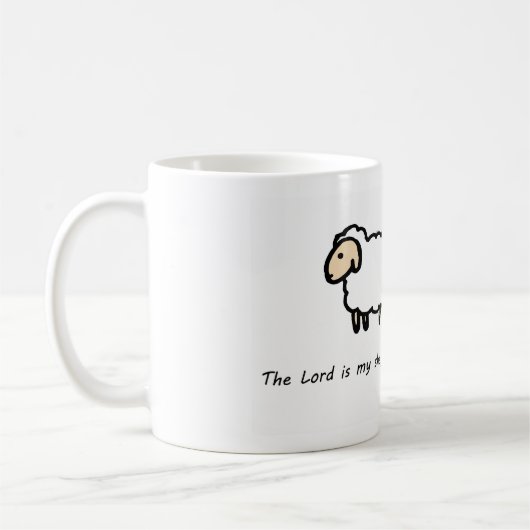 De Heer is Mijn Shepherd Koffiemok (Links)