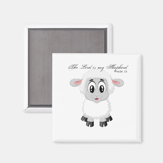 De Heer is mijn Shepherd Magneet (Voorkant / Achterkant)