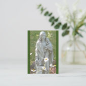 De Heer is mijn Shepherd - Prayer Card Visitekaartje (Staand voorkant)