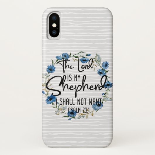 De Heer is mijn Shepherd | Psalm 23:1 Christelijk Case-Mate iPhone Case (Achterkant)