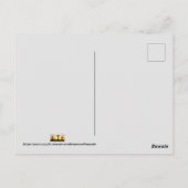 De Heer is mijn Shepherd Psalm 23 Briefkaart (Achterkant)