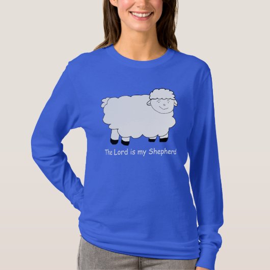 De Heer is mijn Shepherd Sheep T-shirt (Voorkant)