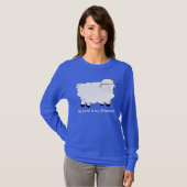 De Heer is mijn Shepherd Sheep T-shirt (Voorkant volledig)