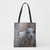 De Heer is mijn Shepherd Tote Bag (Voorkant)