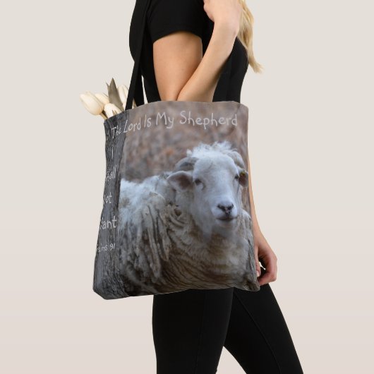 De Heer is mijn Shepherd Tote Bag (Dichtbij)