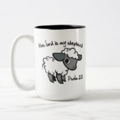 De Heer is mijn Shepherd Tweekleurige Koffiemok (Links)