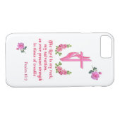 De Heer is mijn steen Case-Mate iPhone Case (Achterkant (Horizontaal))