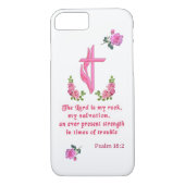 De Heer is mijn steen Case-Mate iPhone Case (Achterkant)