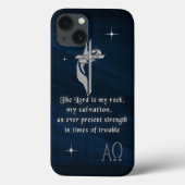 De Heer is mijn steen Case-Mate iPhone Case (Achterkant)