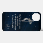 De Heer is mijn steen Case-Mate iPhone Case (Achterkant (horizontaal))