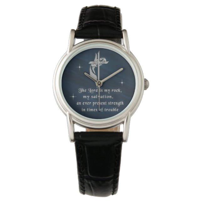 De Heer is mijn steen Horloge (Voorkant)