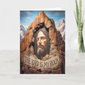 De Heer is mijn steen Kaart (Voorkant)