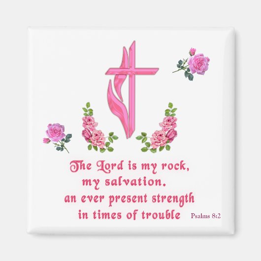 De Heer is mijn steen Magneet (Voorkant)