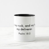 De Heer is mijn steen Mok (Midden)