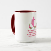 De Heer is mijn steen Mok (Voorkant links)