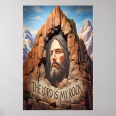 De Heer is mijn steen Poster (Voorkant)